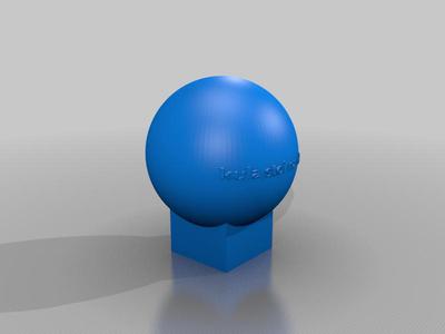 ball on a block