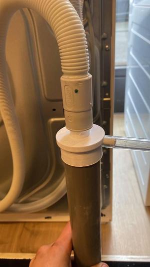 Drain for washing machine and dryer for pvc pipe 40mm