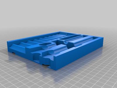 Jet Tool Box Insert (Metric Set 8mm-19mm)