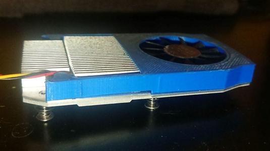 Nvidia Quadro slim fan housing for 400, 600, P420, etc.