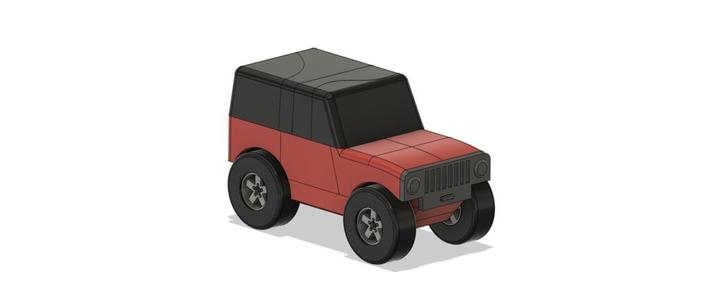 Jeep Magnetic Puzzle