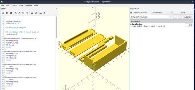 Round Toothpick Dispenser