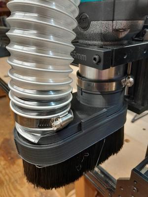 CNC Dust Boot for 65mm routers