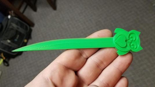 Owl letteropener