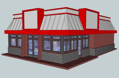 HO Scale Drive Inn
