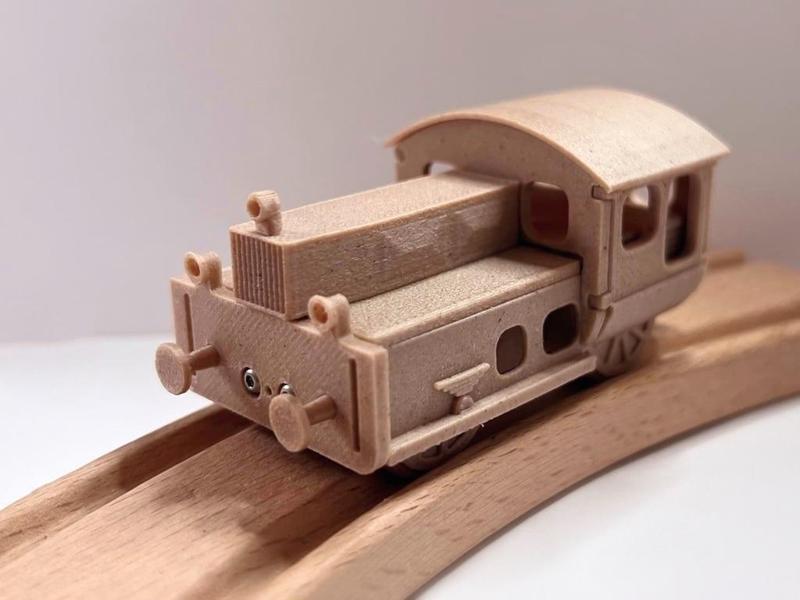 Brio compatible - Köf II - Wooden Train - Holzeisenbahn - v2