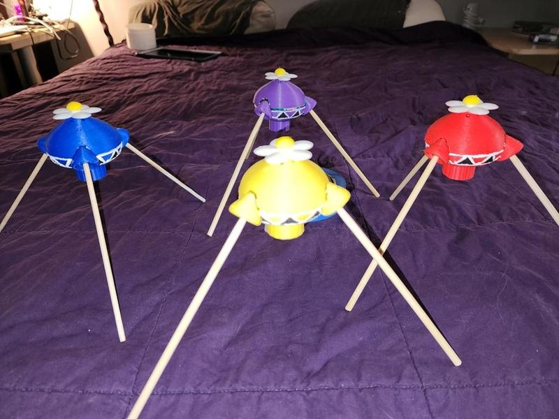 Pikmin Onion Rocket, 13mm