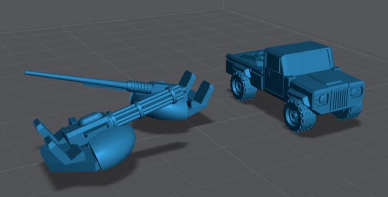 Outrider combat support vehicle