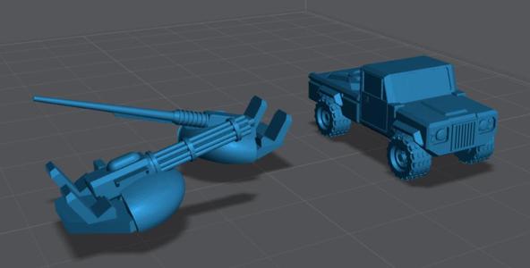 Outrider combat support vehicle