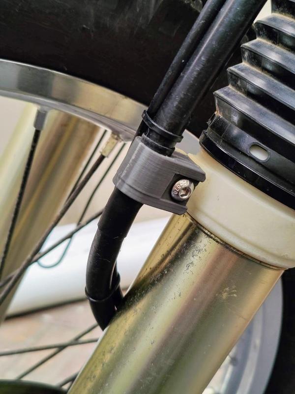 Suzuki DRZ400 Front Brake Hose Clamp 59243-03B01