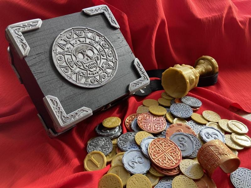 Treasure chest decorations