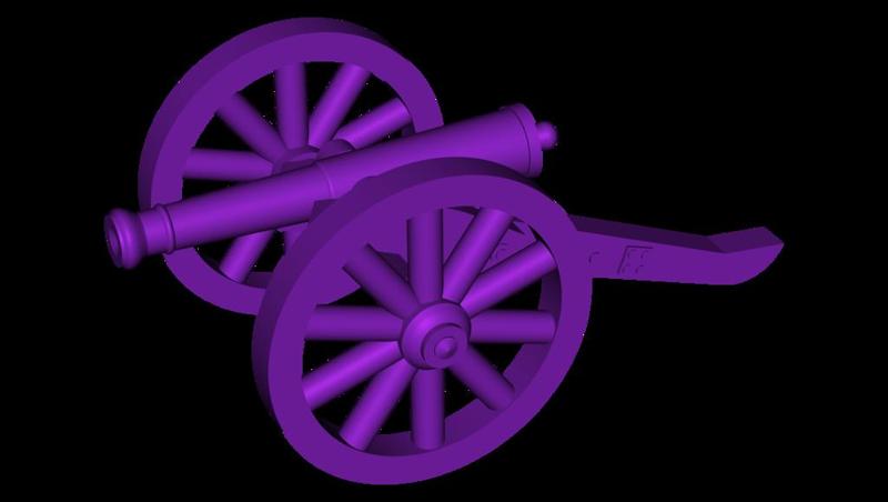 Modele 1853 Canon-Obusier de 12 Livre 
