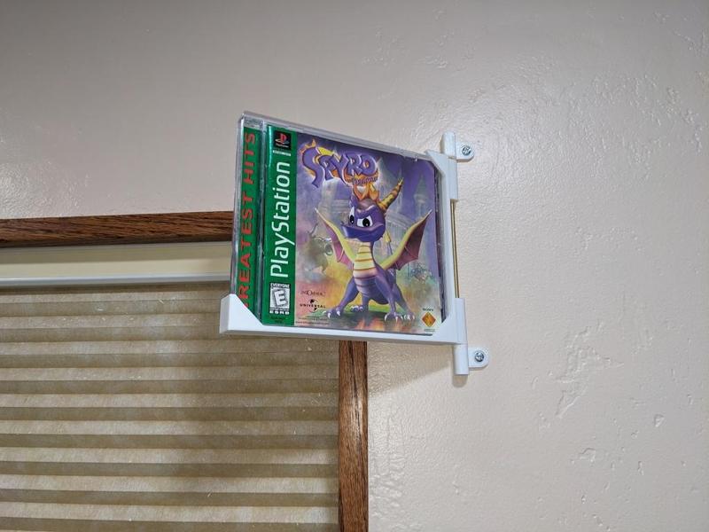 Pivoting Compact Disc (CD) Wall Mount