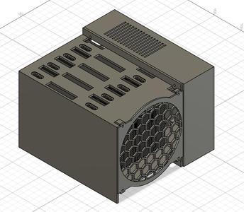 Odroid H4 case for 4x 3.5 inch HDD 