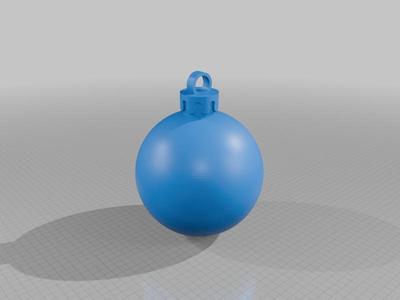 Basic Christmas Ornament - 1 Piece