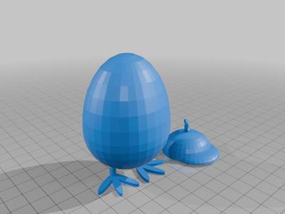 Baby Egg with Legs