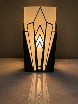 Art Deco Lampshade for GRÖNÖ Lamp 2