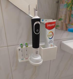 Braun Oral-B 2 tooth brush holders wall mount