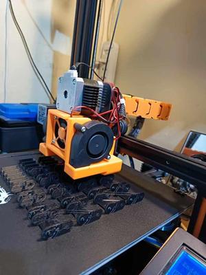 Forward facing DD Dual 5015 with BLTouch