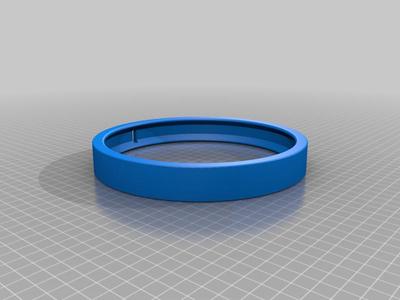 led flat ring light