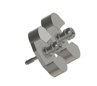 3cc syringe presure air adapter 