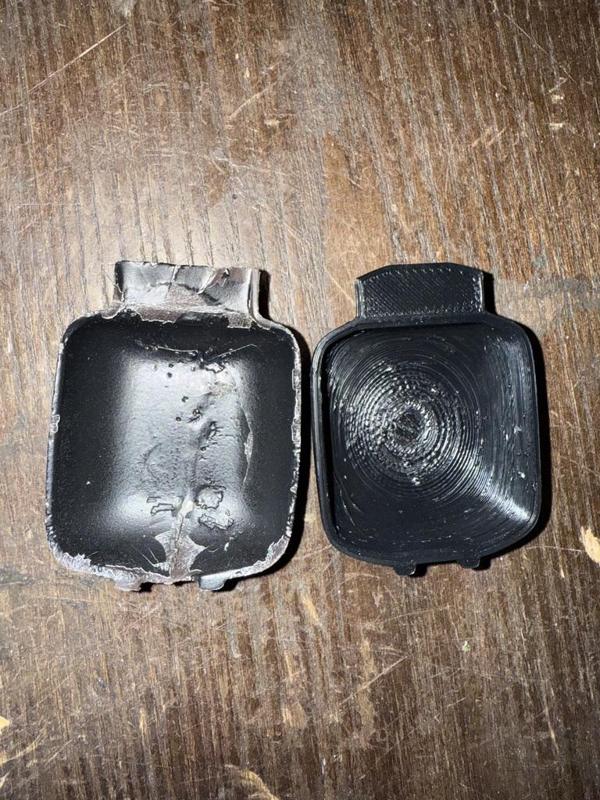 Early Porsche 944 Interior Door Handle Finger Plate.