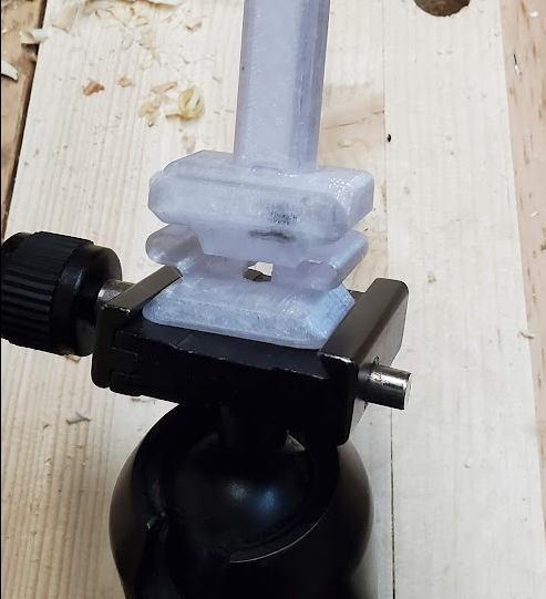 BASE with integral 38mm wide quick release plate