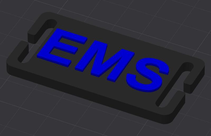 Molle backpack decoration