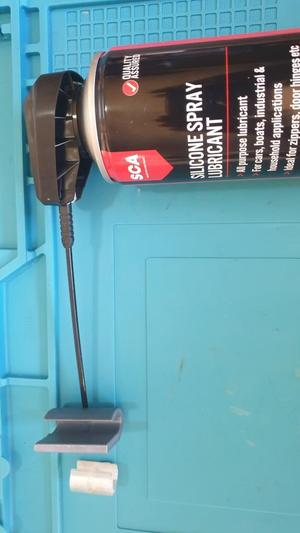 Lubricator for 3d printer REMIXED - Less Mess