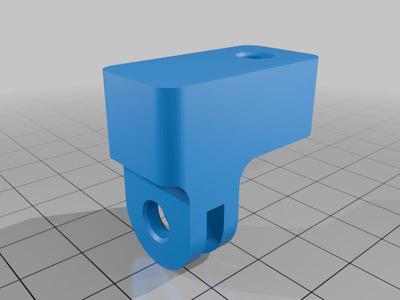 GoPro to 1/4 x 20 TPI adapter