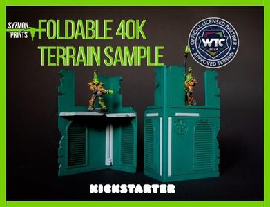 KICKSTARTER DEMO | FOLDABLE 40K TERRAIN | MINI-RUIN SAMPLE