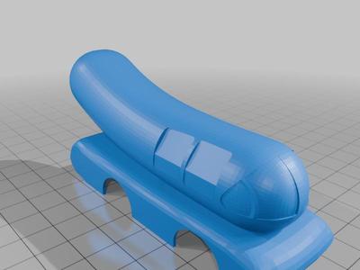 Wienermobile for Rapid Racers R/C