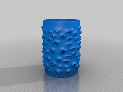 Planter with reef structure