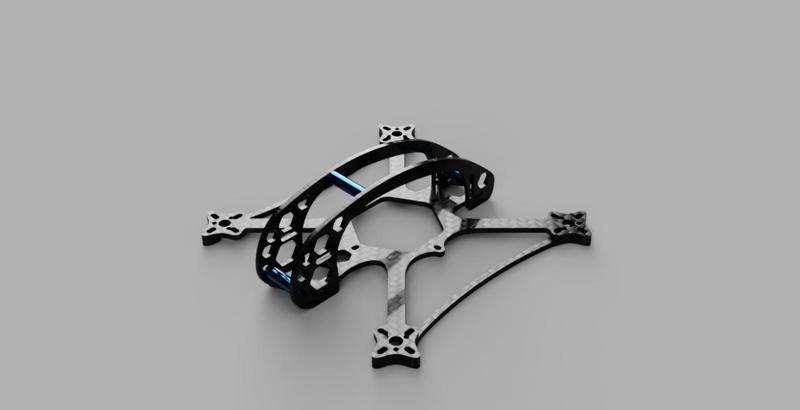 Dribby LT 2in rollcage FPV drone frame