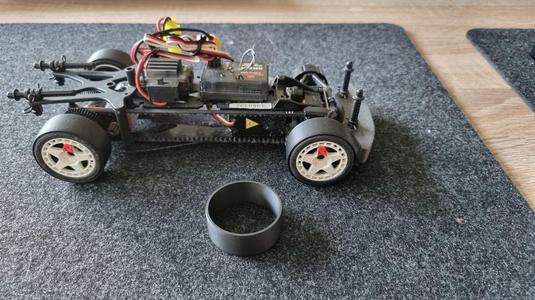 Drift tire hpi 1/18 