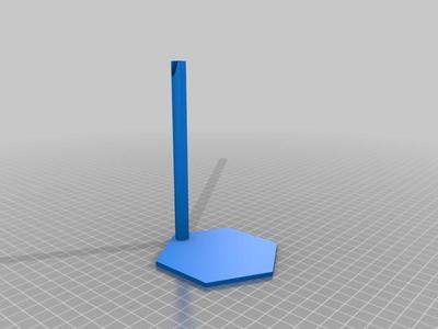 Hexplate Stand for Helmet