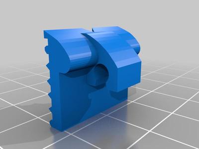 Replacement plate for plastic clamp