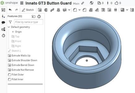 Innato GT3 Button Guard