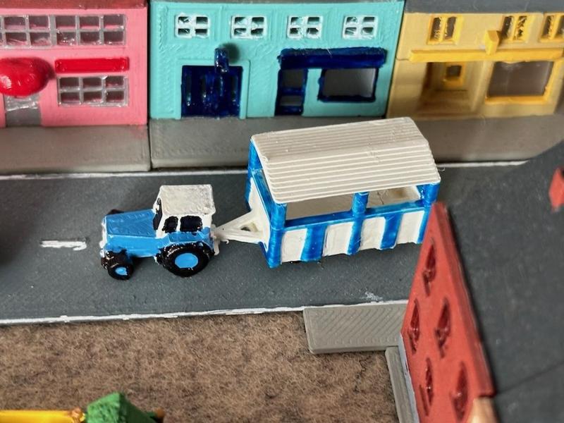 Carnival parade trailer 4 (z-scale)