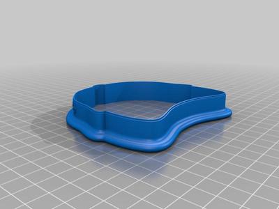 Baseball Cap Cookie Cutter