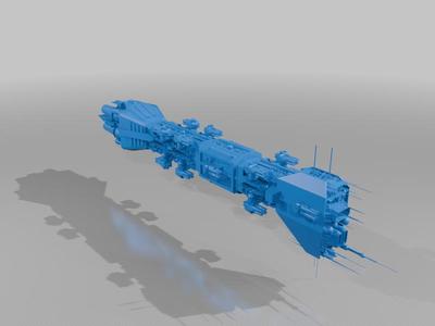 Babylon 5 Ethos Commandeer Destroyer 