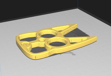 THICK self defense cat knuckles 