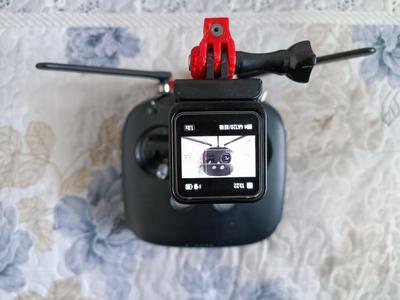 Radio stick camera holder(DJI FPV RADIO v1 ) 打杆拍摄相机固定架 适用于大疆FPV系统 1代遥控器