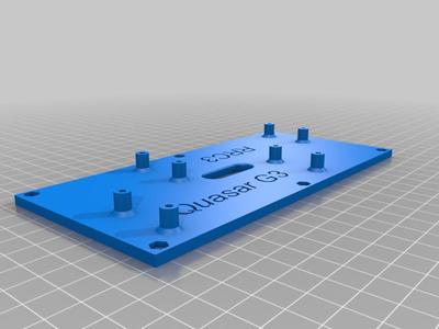 Electronics Bay Sled for 4" Rocket - For Eggtimer Quasar and Missileworks RRC3