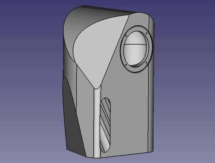 Comma Korotkova - transmission line speaker cabinet