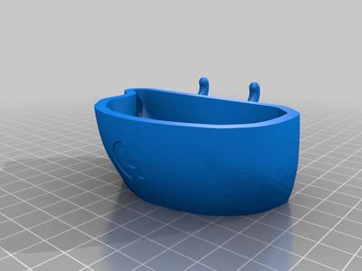 Mouse Holder with 1 in Peg-board mounts