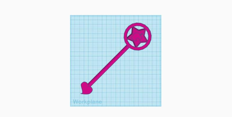 ACNH Inspired Nook's Bell Wand