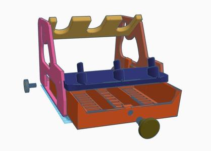 3 pistol holder for gun safe