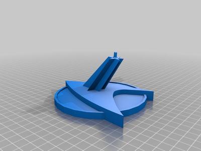 Star Trek Model Base / Stand - 3mm rod