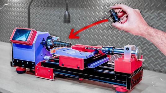 3D PRINTED LATHE!!!